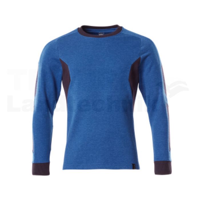 Sweatshirt Azurblau/Schwarzblau 4XLONE