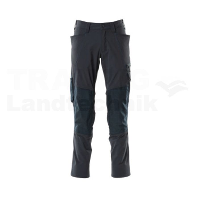Hose mit Knietaschen Schwarzblau 90C48