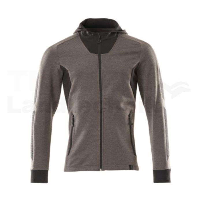 Kapuzensweatshirt  Anthrazit/sw L  ONE