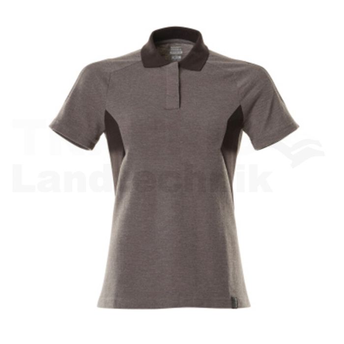 Polo-Shirt Anthrazit/Schwarz S  ONE