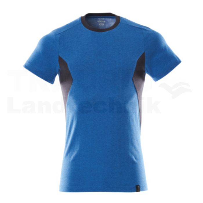 T-Shirt Azurblau/Schwarzblau XS ONE