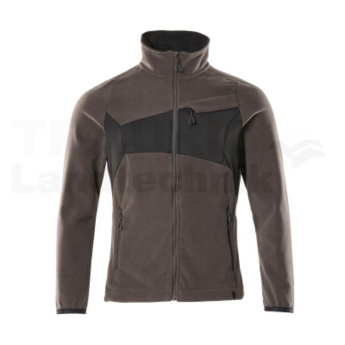 Fleecejacke Dunkelanthrazit/Schwarz XL