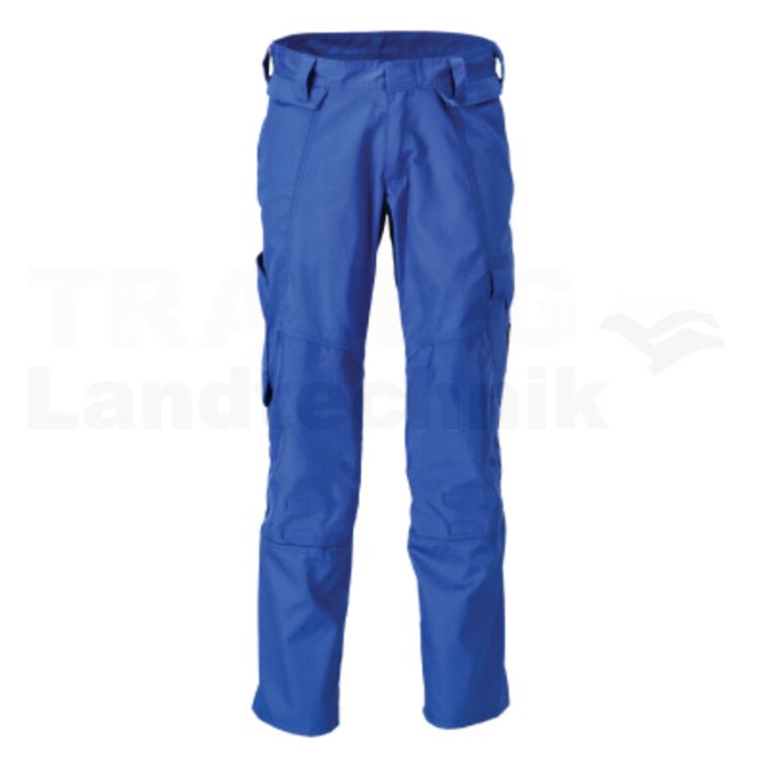 Hose mit Knietaschen Azurblau 90C47