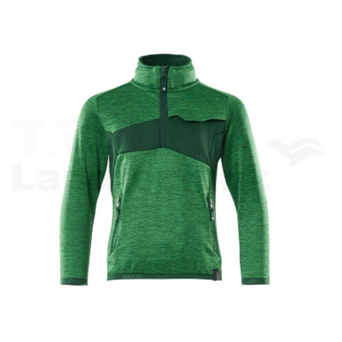 Kinder Fleecepullover grün 104