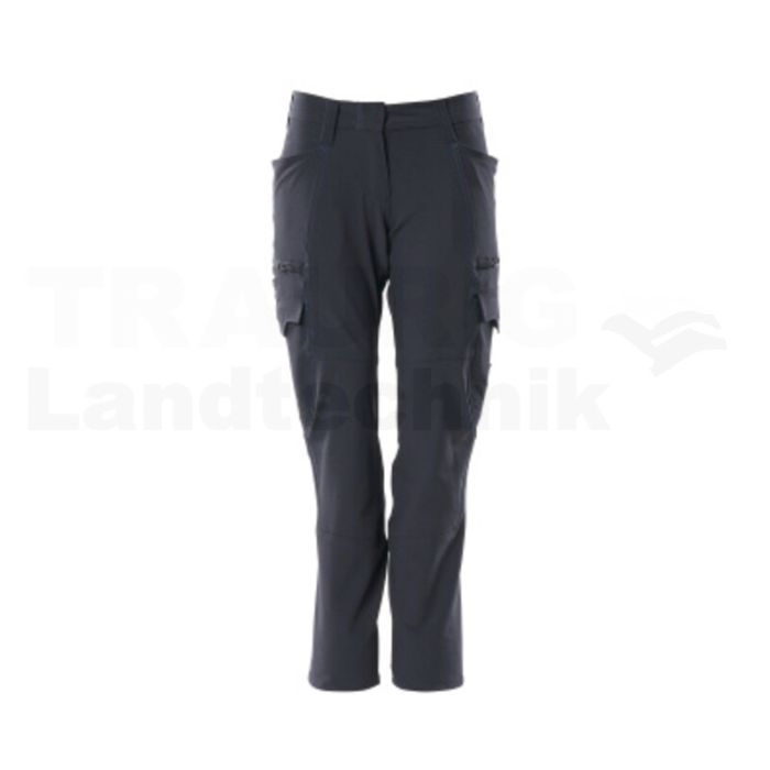 Hose mit Schenkeltaschen sw/blau76C40