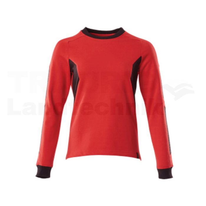 Sweatshirt Verkehrsrot/Schwarz 2XLONE