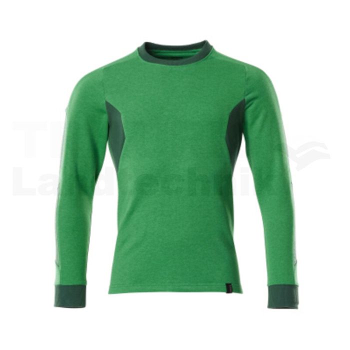 Sweatshirt Grasgrün/Grün L  ONE