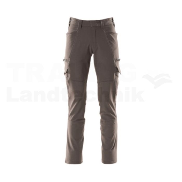Hose mit Schenkeltaschen Anthrazit 90C54