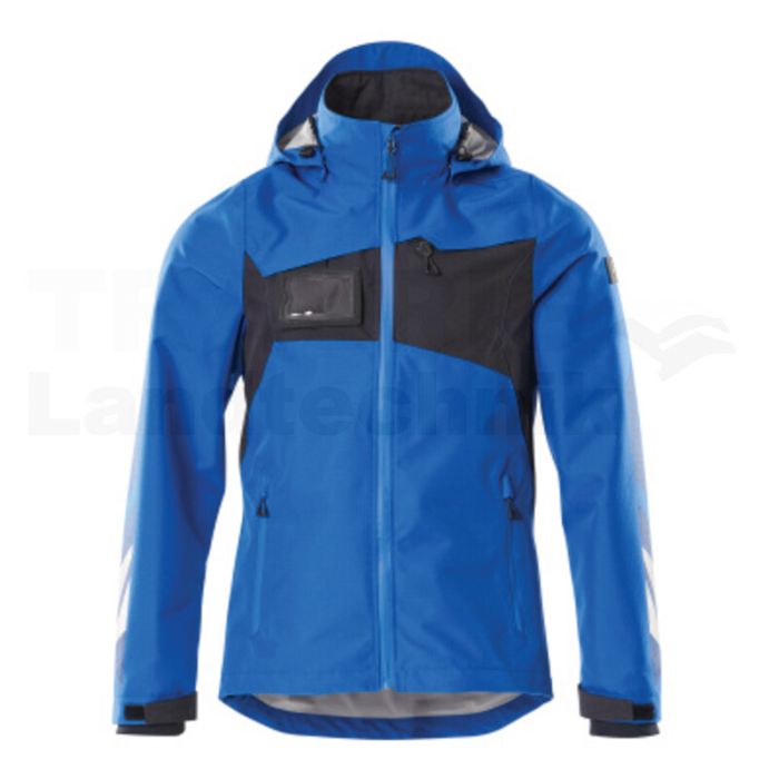 Hardshell Jacke Azurblau/Schwarzblau S