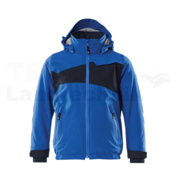 Kinder Winterjacke Azurblau/sw/blau 116 Kinder Winterjacke Azurblau/sw/blau 116