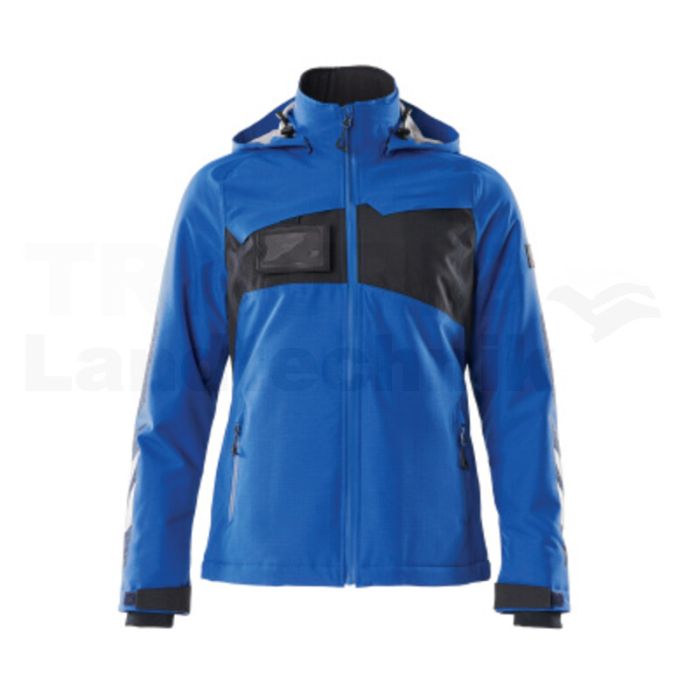 Winterjacke Azurblau/Schwarzblau XS
