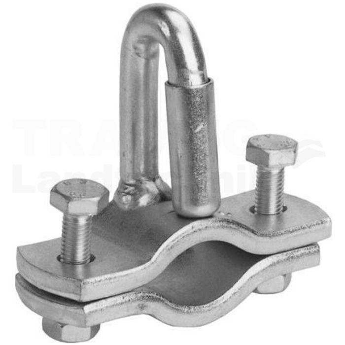 Fangseilhalter mit Feder, verzinkt Fangseilhalter mit Feder, verzinkt
