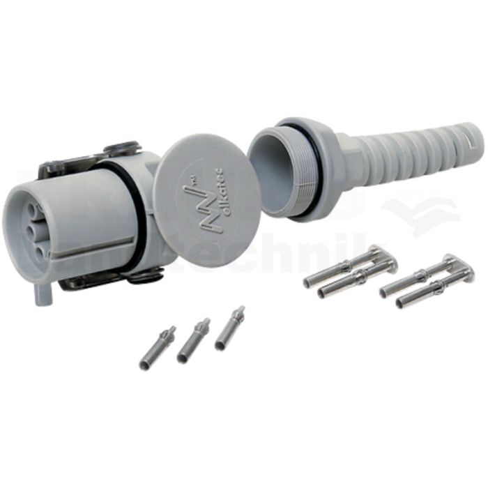 Stecker, kompl., 7-pol.,4x6mm² ?²