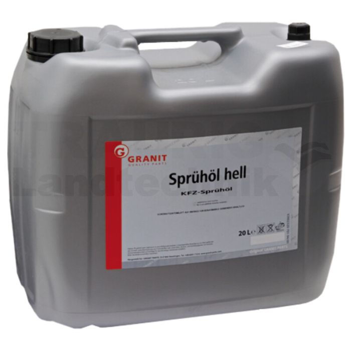 Sprühöl hell 20l