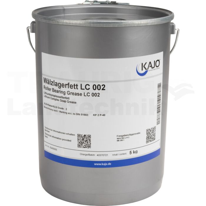 Wälzlagerfett LC 002 5kg Eimer Wälzlagerfett LC 002 5kg Eimer