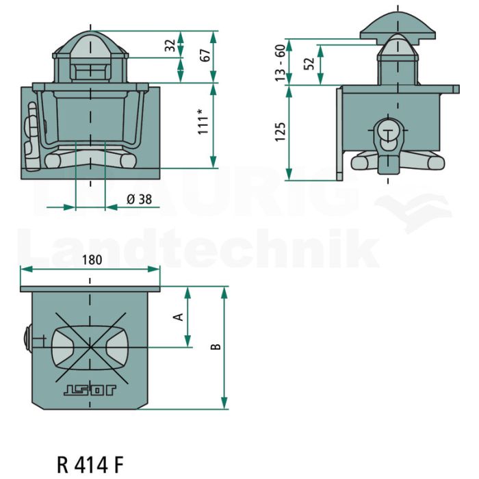 Verriegelung R 314 F