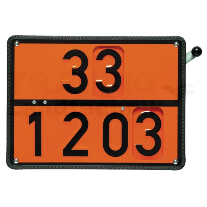 ADR-Tafel / Zweistofftafel-Drehtafel