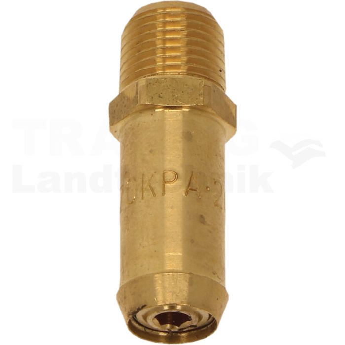 Überdruckventil 1/8" NPT 1,7bar / 25psi Überdruckventil 1/8" NPT 1,7bar / 25psi