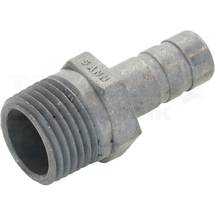 Schlauchtülle gerade Metall / F4-14 Schlauchtülle gerade Metall / F4-14