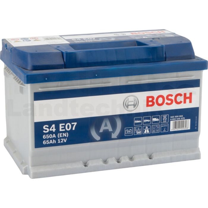 Batterie S4 E07 12 V / 65 Ah Batterie S4 E07 12 V / 65 Ah