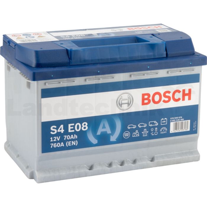 Batterie S4 E08 12 V / 70 Ah