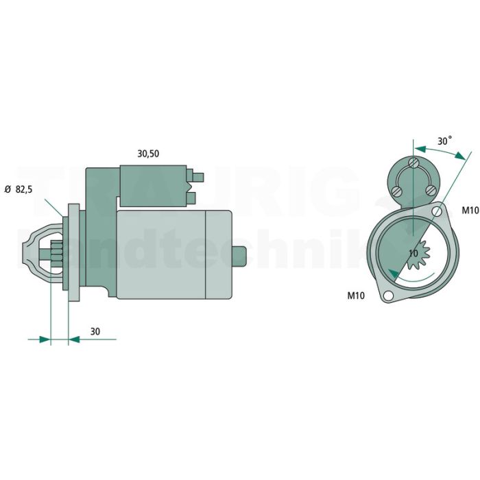 Starter 24 V / 2,5 kW Starter 24 V / 2,5 kW