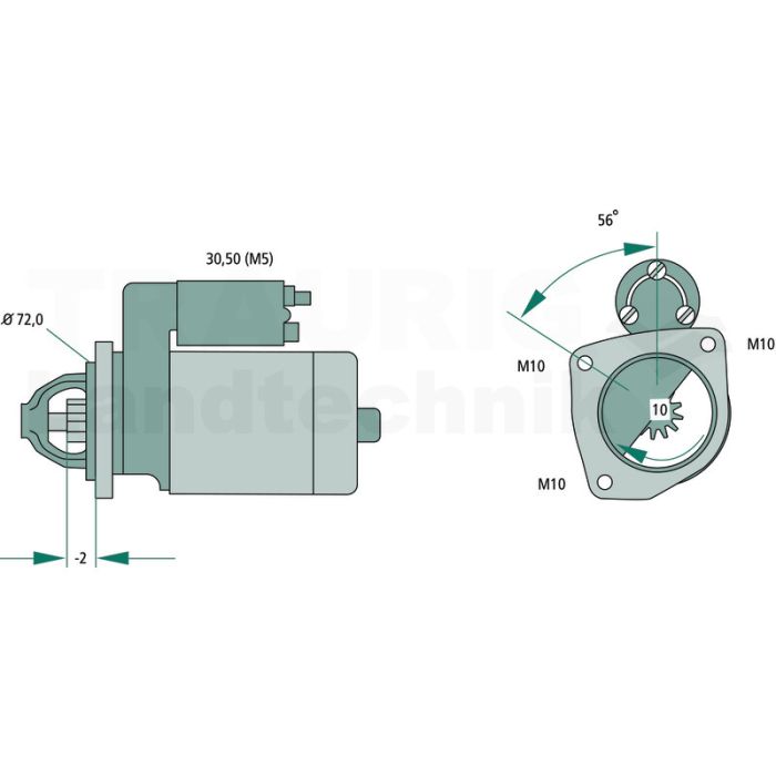 Starter 12 V / 2,3 kW Starter 12 V / 2,3 kW