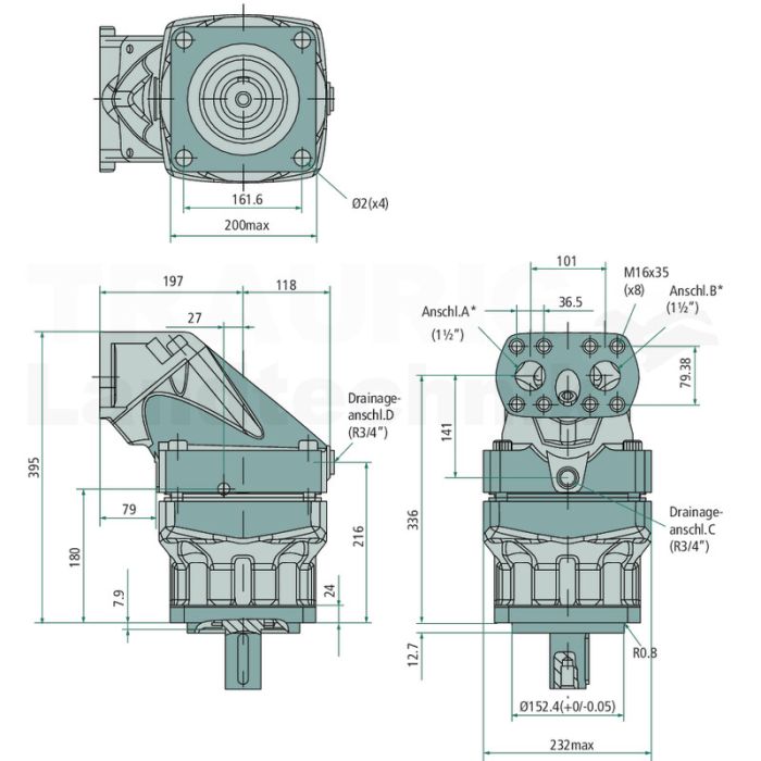 Kolbenmotor F12-250-QF-SV-K-000-0000-P0