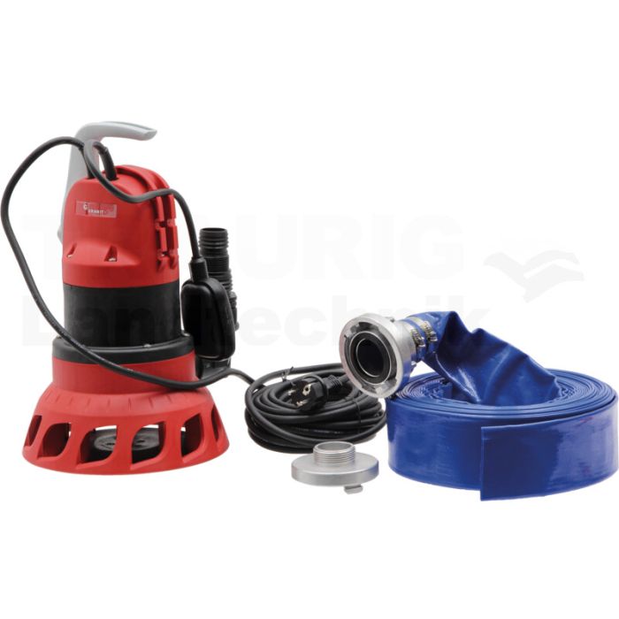 Notfall-Kit mit Schmutzwasserpumpe Notfall-Kit mit Schmutzwasserpumpe