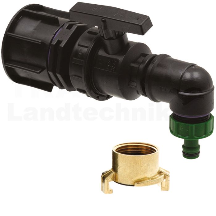 Adapterset Kunststoffkugelhahn IBC Adapterset Kunststoffkugelhahn IBC