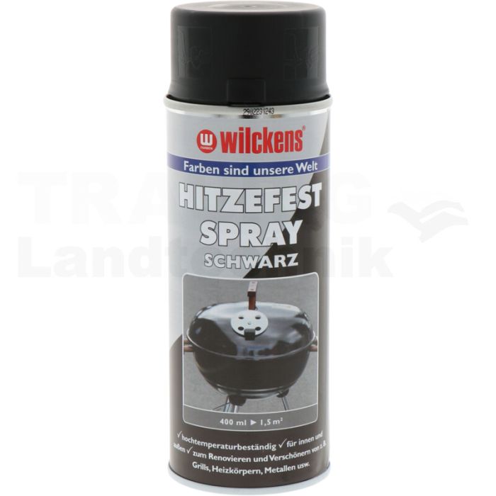 Hitzefest Spray schwarz