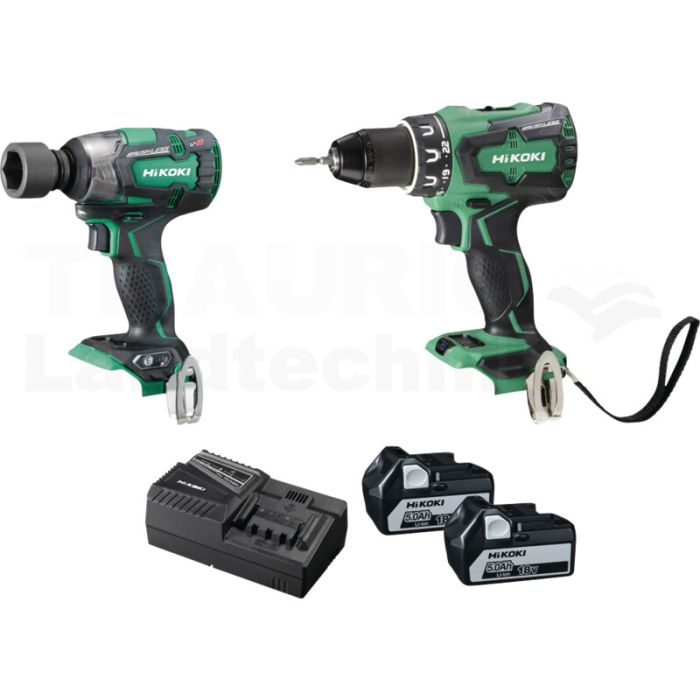 Akku-Combo-Kit HiKOKI KC18DPL, 18V