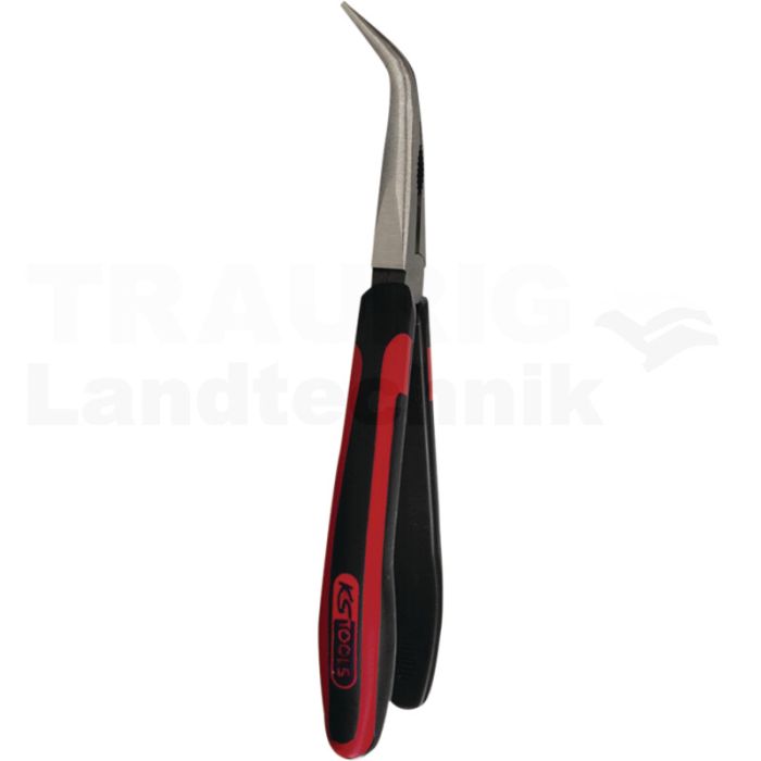 SlimPOWER Flachrundzange, gebogen, 210mm