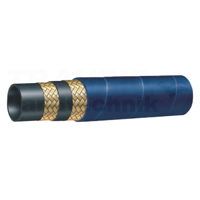 Schlauch 2SC-12 300 bar 150°C Blau