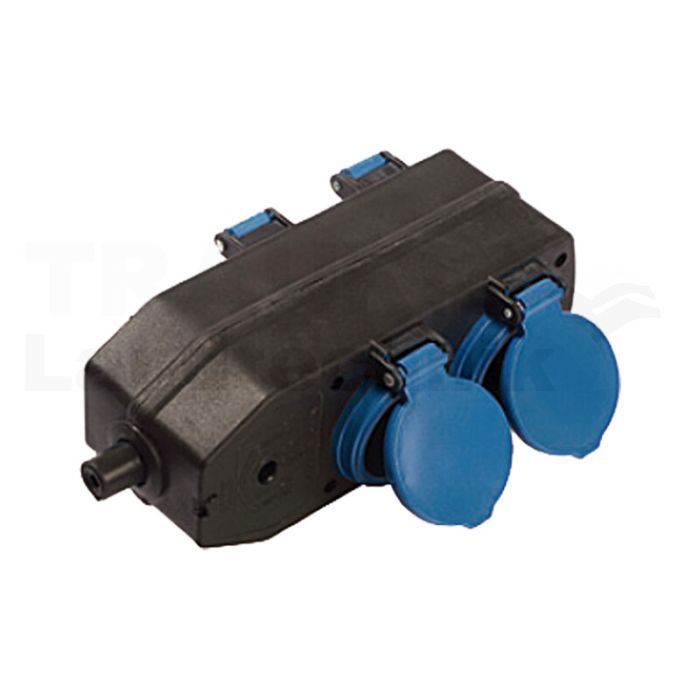 4-fach Verteilersteckdose