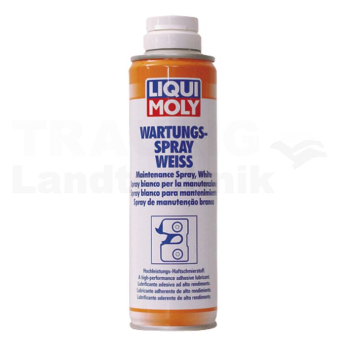Wartungs-Spray weiß
