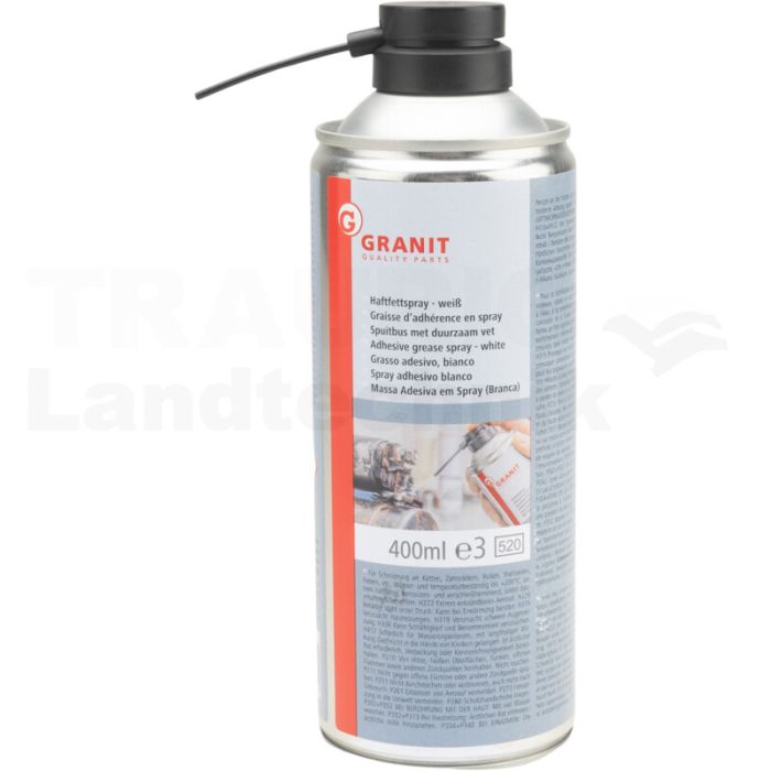 Haftfettspray, weiß Haftfettspray, weiß