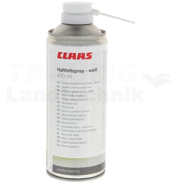 Haftfettspray, weiß
