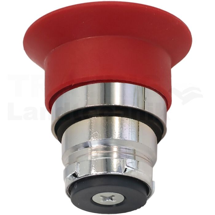 Pilzdrucktaster Metall 40mm Dreh, rot Pilzdrucktaster Metall 40mm Dreh, rot