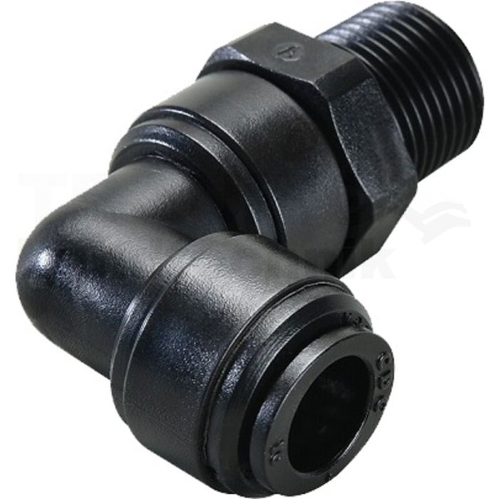 BF-WEdk-10-R3/8-AC-sw, Winkel-Einschraub BF-WEdk-10-R3/8-AC-sw, Winkel-Einschraub
