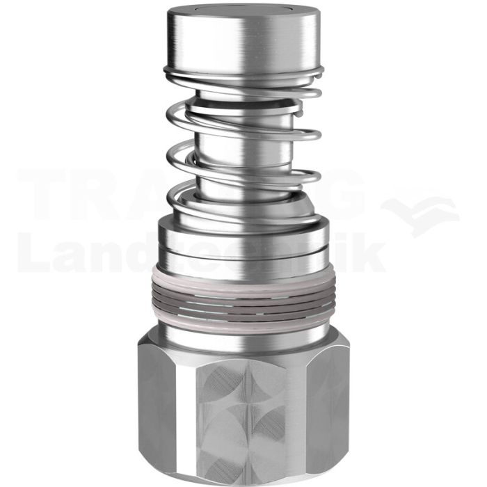 Kupplungseinsatz V2A DN12.5 G1/2" IG