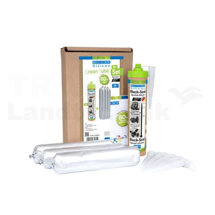 Set Green Tube Black Seal