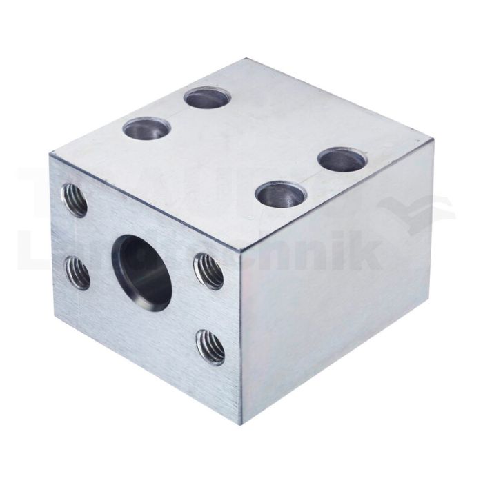 SAE-T-Adapterblock 6000PSI