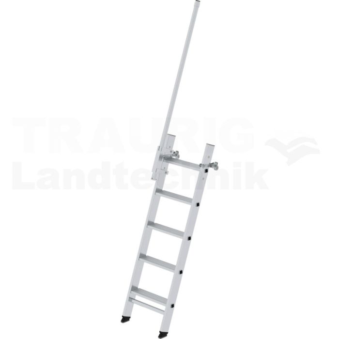Stufen-Anlegeleiter LKW Handlauf links Stufen-Anlegeleiter LKW Handlauf links