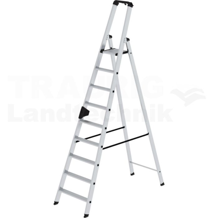 Stufen-Stehleiter begehbar 9 Stufen Stufen-Stehleiter begehbar 9 Stufen