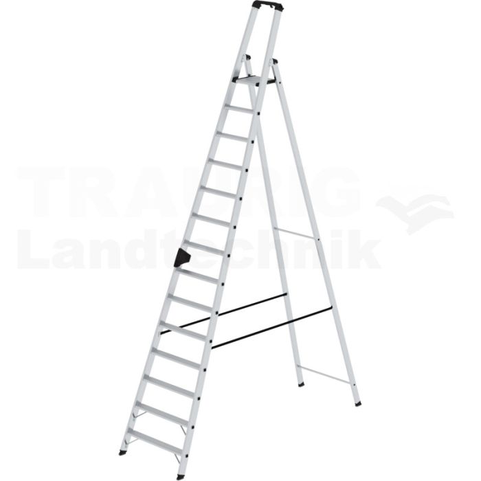 Stufen-Stehleiter einseitig 14 Stufen Stufen-Stehleiter einseitig 14 Stufen