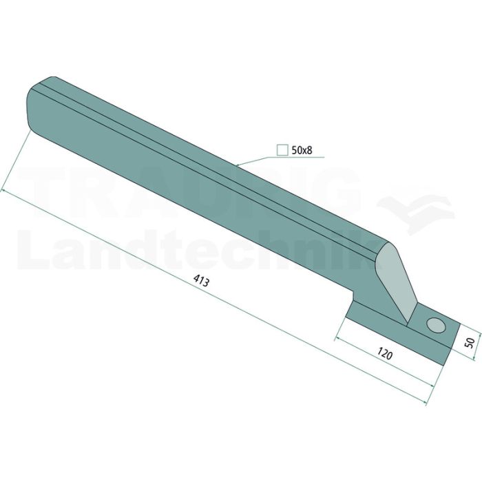 Trägerarm 413mm