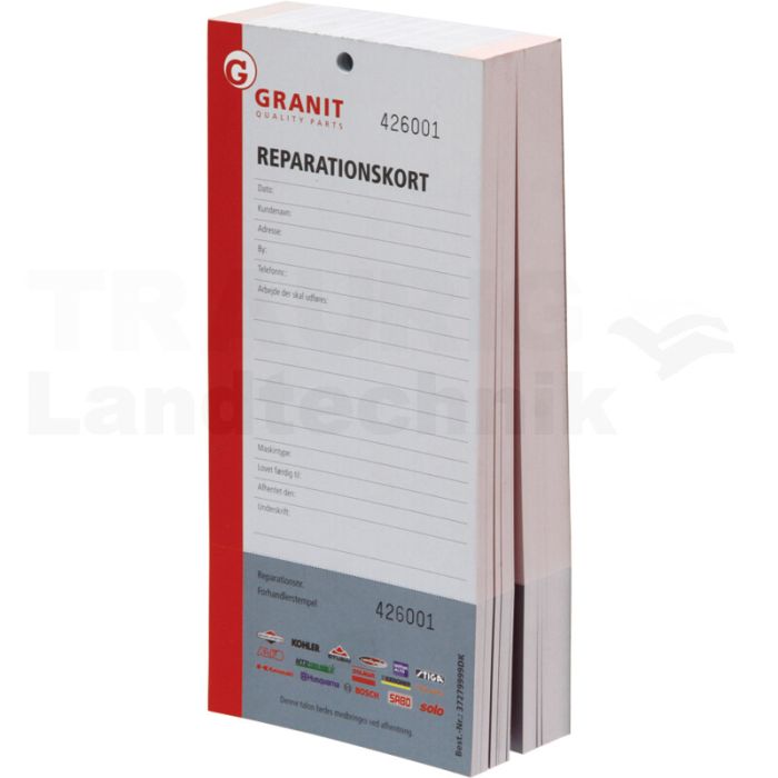 Reparaturkarte