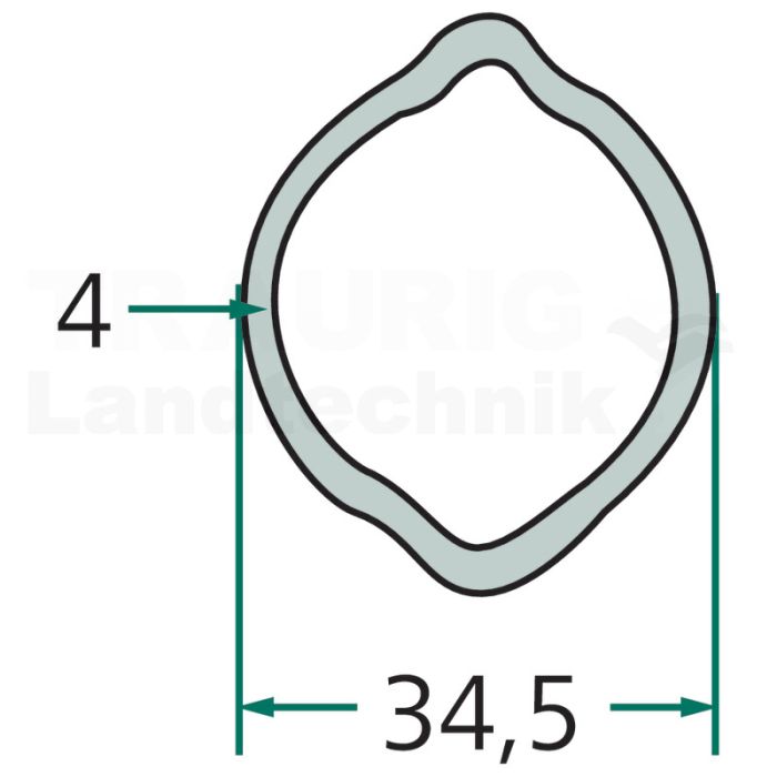 Profilrohr 1 m Profilrohr 1 m