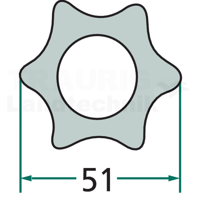 Profilrohr 1,5 m, beschichtet